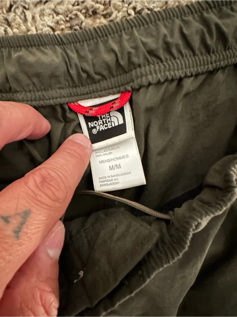 The North Face Men's Gray Convertible Cargo Pants